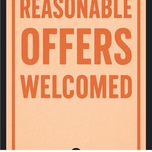 Reasonable offers welcomed if offer is too low will‎ counter